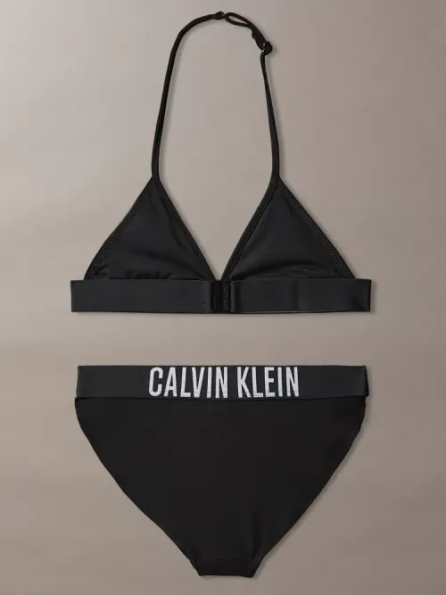 Calvin Klein Μαύρο Triangle Bikini Set