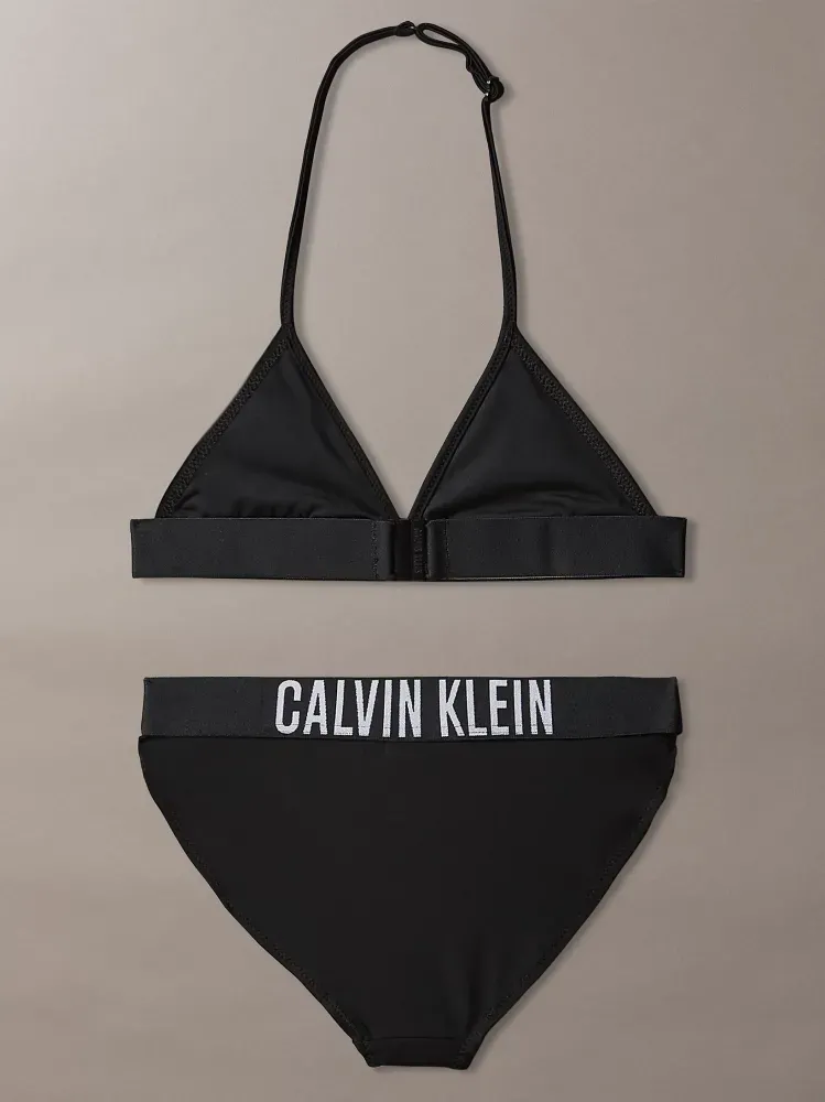 Calvin Klein Μαύρο Triangle Bikini Set