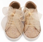 Sneaker από Ύφασμα Φιλντιρέ Λουλούδια