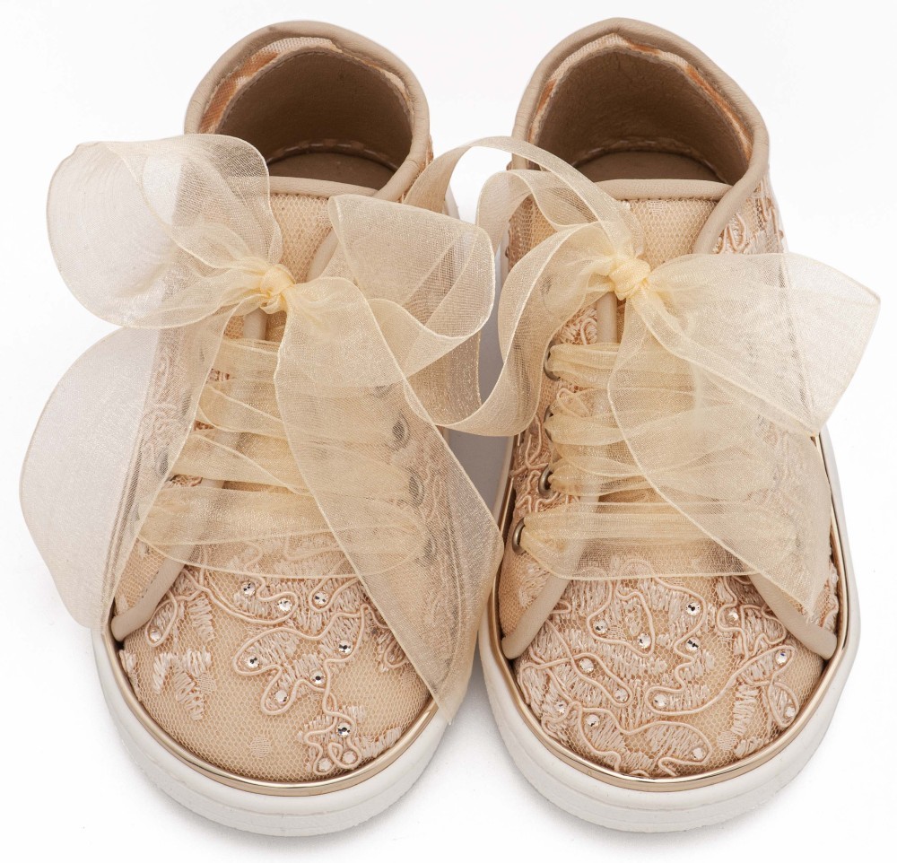 Sneaker από Ύφασμα Φιλντιρέ Λουλούδια