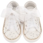 Sneaker από Ύφασμα Φιλντιρέ Λουλούδια