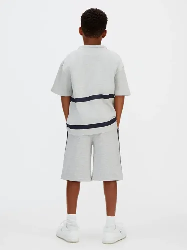 Calvin Klein Γκρι Βερμούδα Varsity