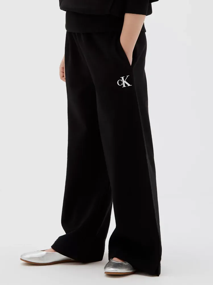 Calvin Klein Φαρδύ Φούτερ Μαύρο Παντελόνι
