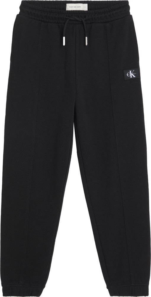 Calvin Klein Μαύρο Φούτερ Παντελόνι με Λογότυπο