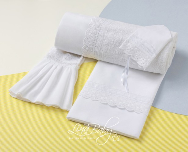 Λαδόπανα Broderie Anglais