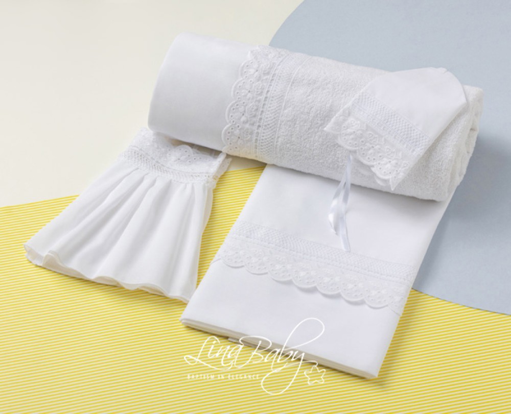 Λαδόπανα Broderie Anglais