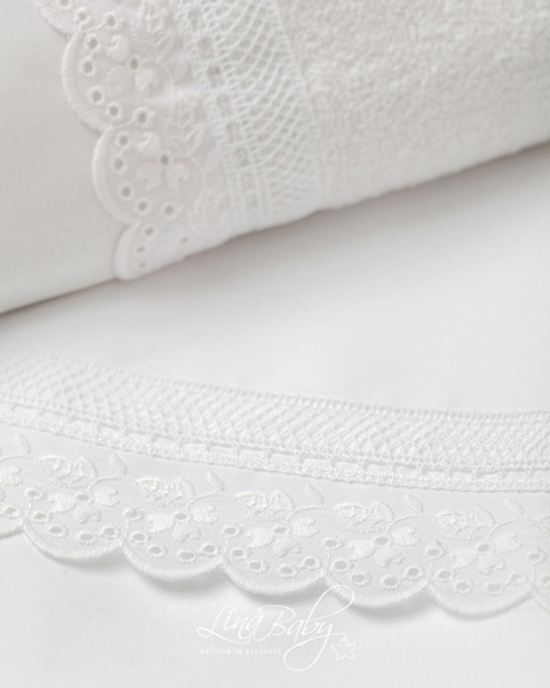 Λαδόπανα Broderie Anglais