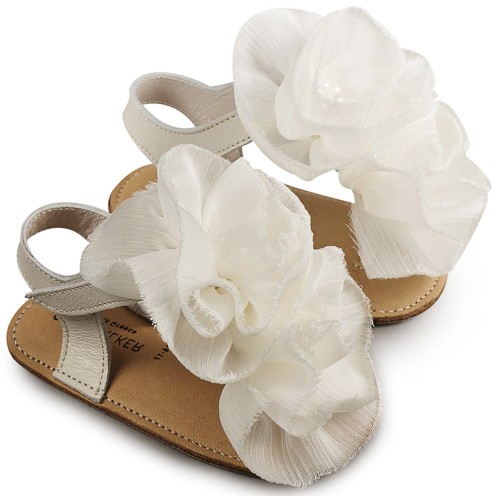 Πέδιλο με Chiffon Λουλούδια