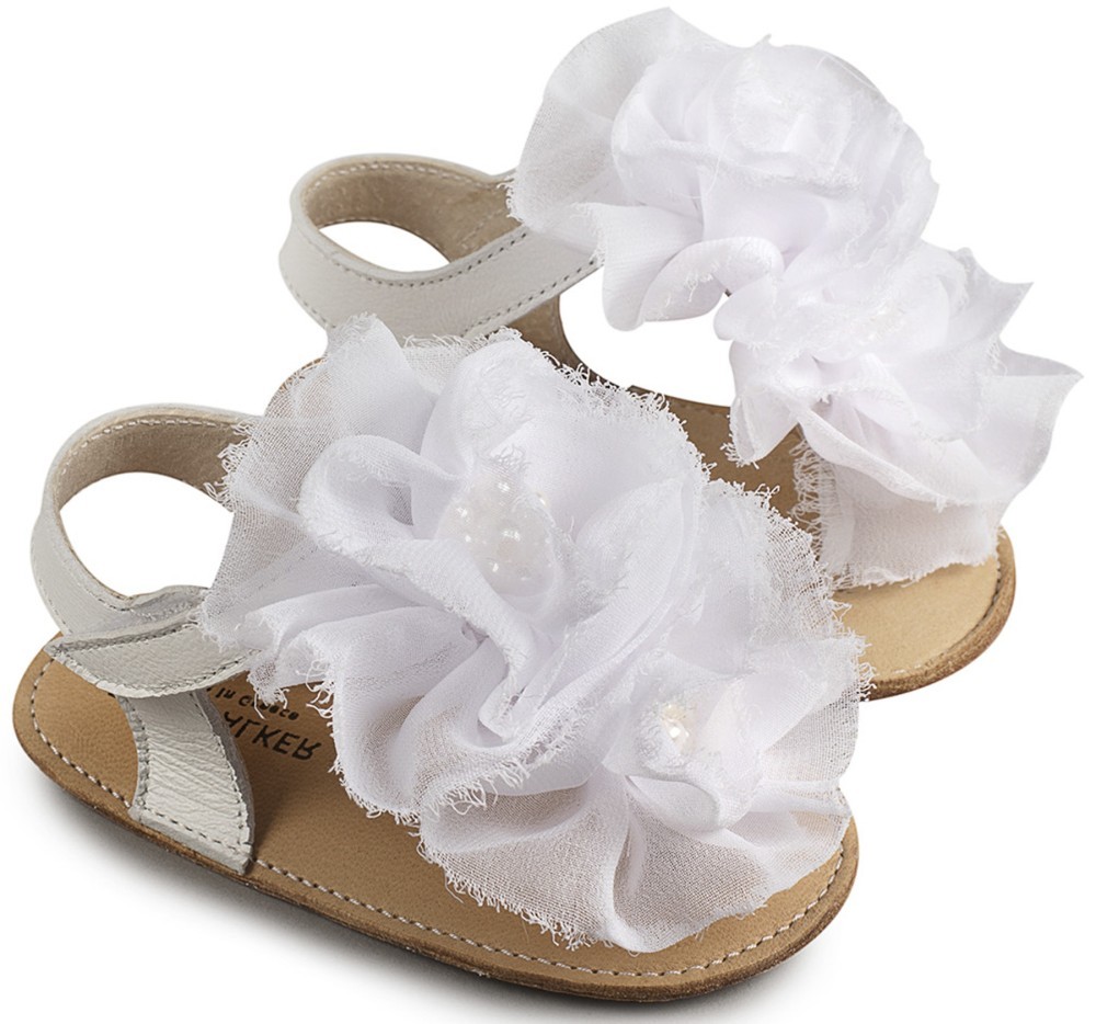 Πέδιλο με Chiffon Λουλούδια