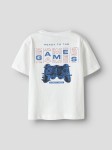 Name it T-shirt Benna Game Λευκό