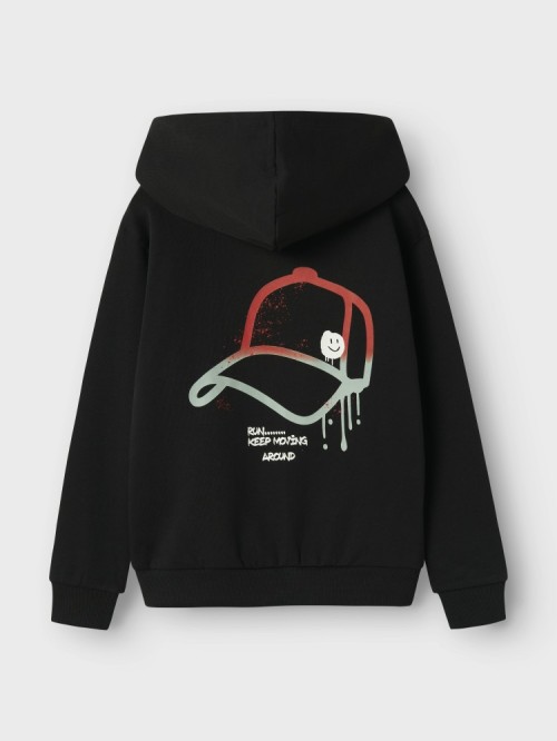 Φούτερ Μπλούζα Notus Μαύρη