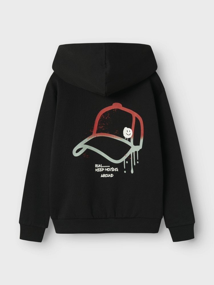 Φούτερ Μπλούζα Notus Μαύρη