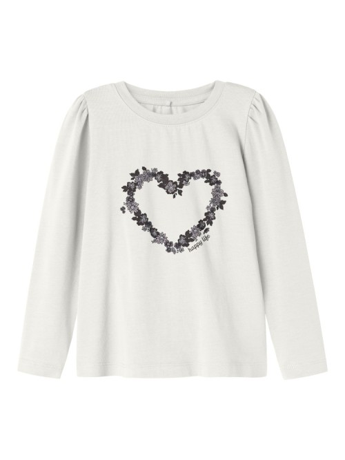 T-Shirt Μακρυμάνικο Foasa Λευκό