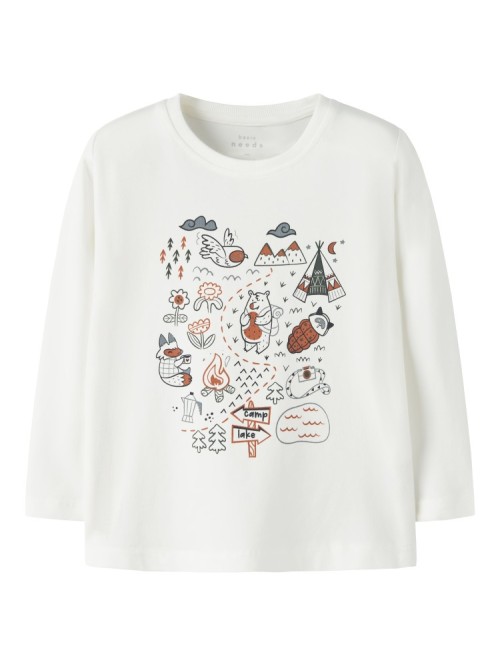 T-Shirt Μακρυμάνικο Vux Ιβουάρ