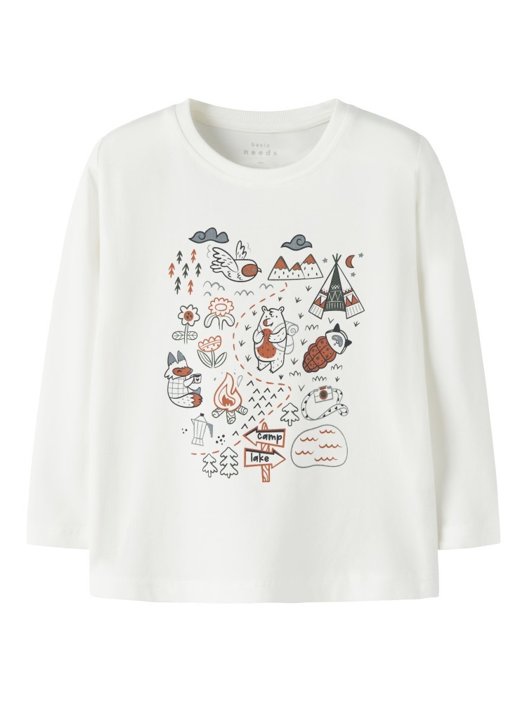 T-Shirt Μακρυμάνικο Vux Ιβουάρ