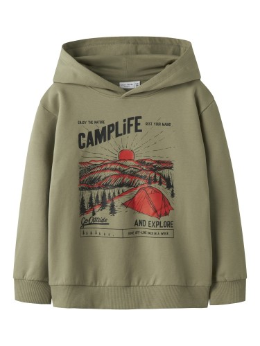 Φούτερ Μπλούζα L Χακί Vugo