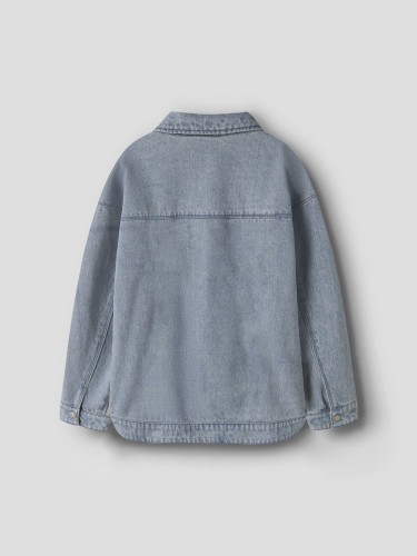 Name it Τζιν Overshirt με στρας Rain