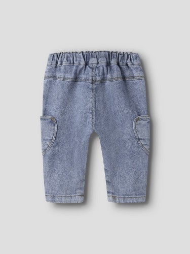 Name it Βρεφικό Μπλε Mom Fit Τζιν Rose