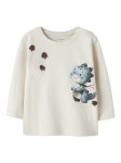 Name it Βρεφικό Μακρυμάνικο Ιβουάρ T-shirt Karse