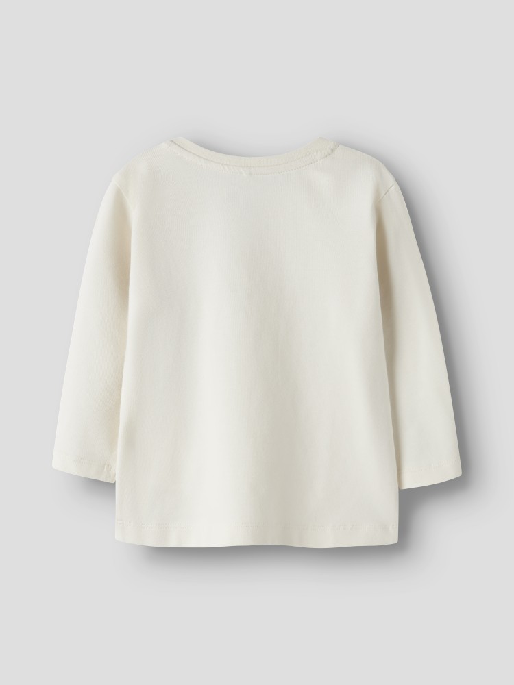 Name it Βρεφικό Μακρυμάνικο Ιβουάρ T-shirt Karse