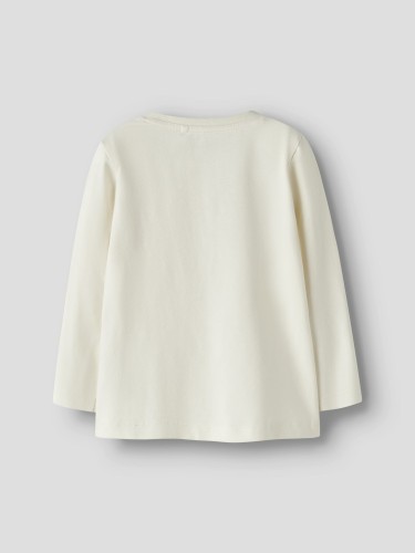 Name it Εκρού Μακρυμάνικο T-shirt Lindus