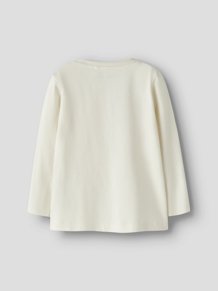 Name it Εκρού Μακρυμάνικο T-shirt Lindus