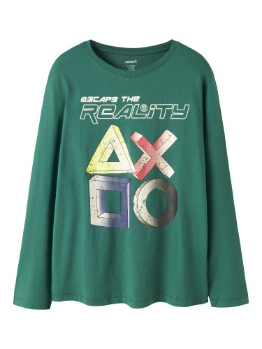 Name it Μακρυμάνικο ΠράσινοT-shirt Lowen