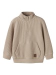 Name it Μπλούζα Εκρού Halfzip Waffle Nael