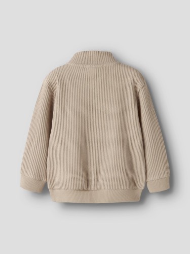 Name it Μπλούζα Εκρού Halfzip Waffle Nael Name it Μπλούζα Εκρού Halfzip Waffle Nael