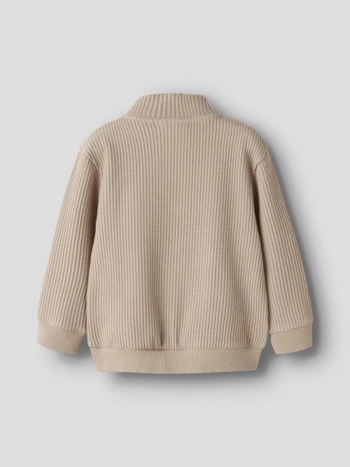 Name it Μπλούζα Εκρού Halfzip Waffle Nael