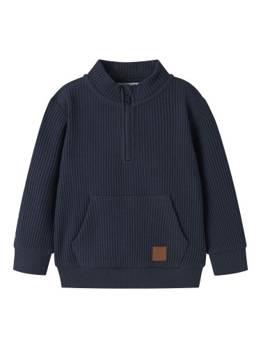 Name it Μπλούζα Μπλε Halfzip Waffle Nael