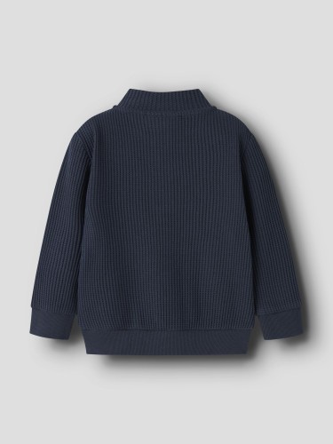 Name it Μπλούζα Μπλε Halfzip Waffle Nael Name it Μπλούζα Μπλε Halfzip Waffle Nael