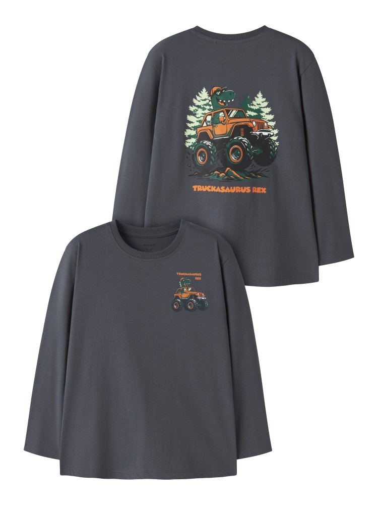 Name it Μακρυμάνικο T-shirt Velix Γκρι