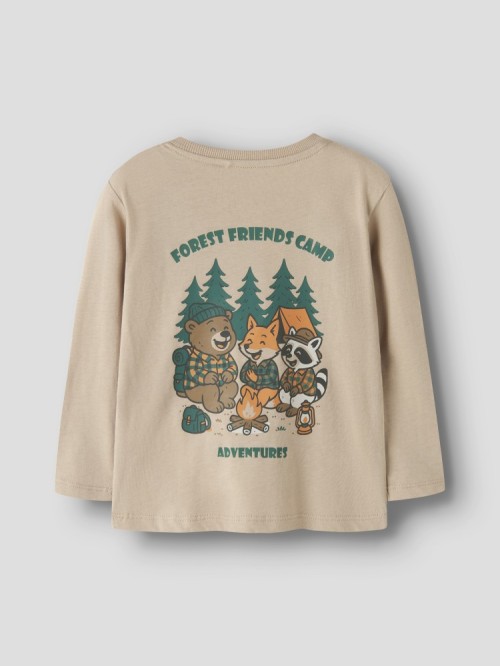 Name it Μακρυμάνικο T-shirt Velix Μπεζ