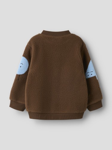 Name it Teddy Ζακέτα Olanny Καφέ Name it Teddy Ζακέτα Olanny Καφέ