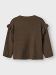 Πλεκτή Μπλούζα Nalia Καφέ