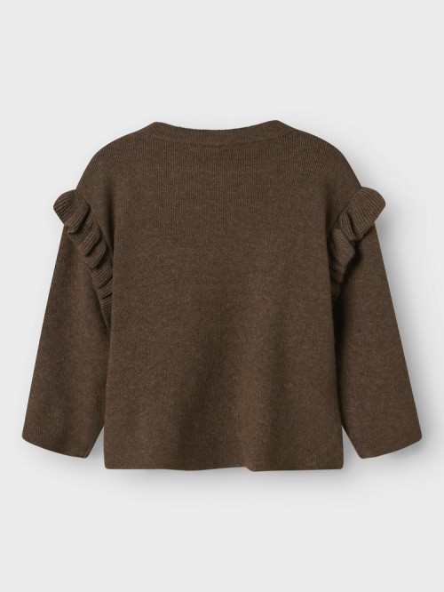 Πλεκτή Μπλούζα Nalia Καφέ