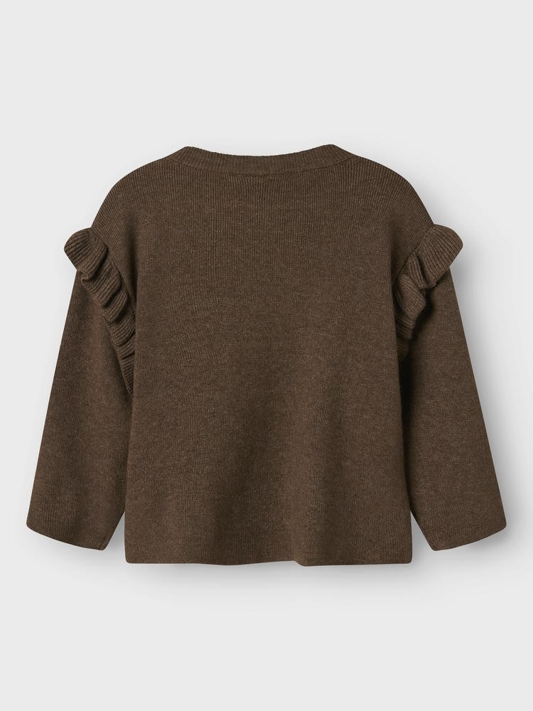 Πλεκτή Μπλούζα Nalia Καφέ