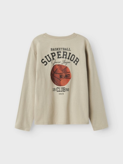 Μακρυμάνικο T-shirt Layton Μπεζ