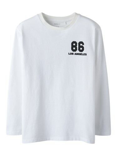 Μακρυμάνικο T-Shirt Layton Λευκό