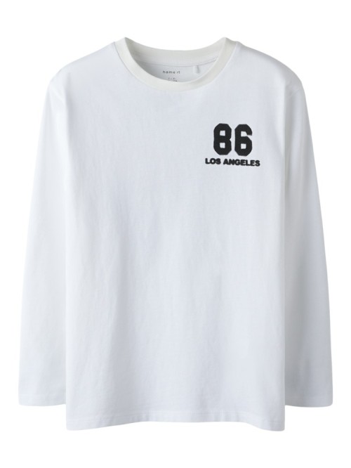 Μακρυμάνικο T-Shirt Layton Λευκό