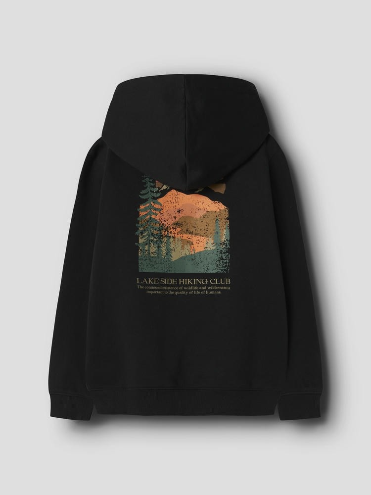 Φούτερ Μπλούζα Monsian Μαύρη