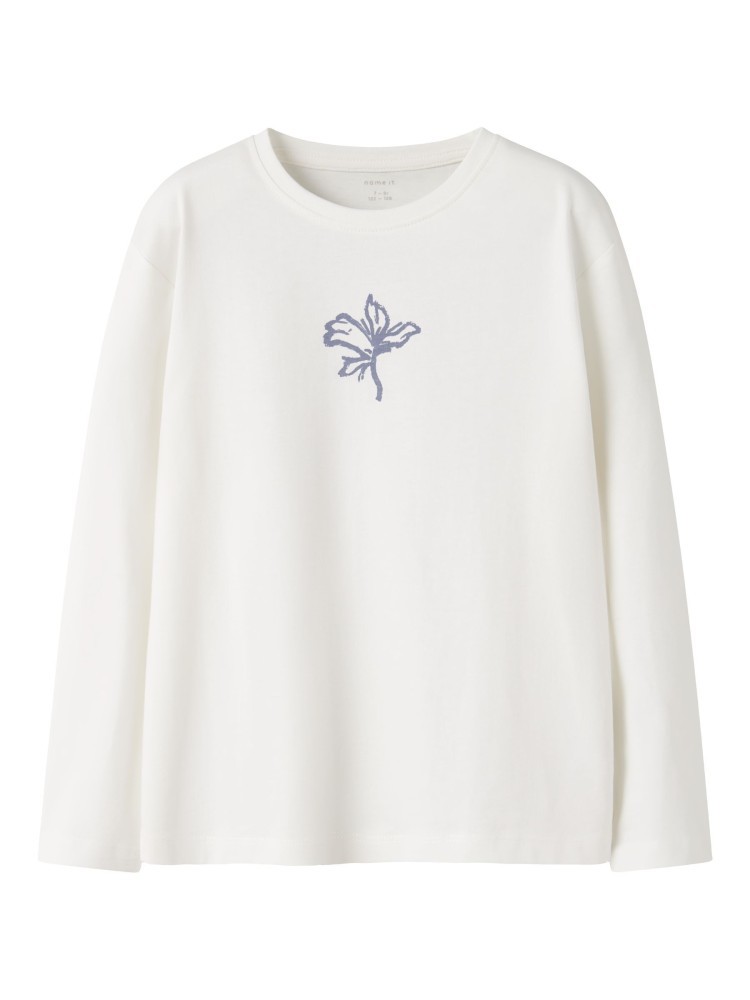 T-Shirt Μακρυμάνικο Olga Λευκό