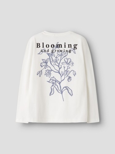 T-Shirt Μακρυμάνικο Olga Λευκό