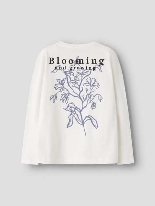 T-Shirt Μακρυμάνικο Olga Λευκό