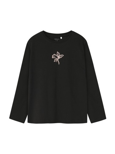 T-Shirt  Μακρυμάνικο Olga Μαύρο