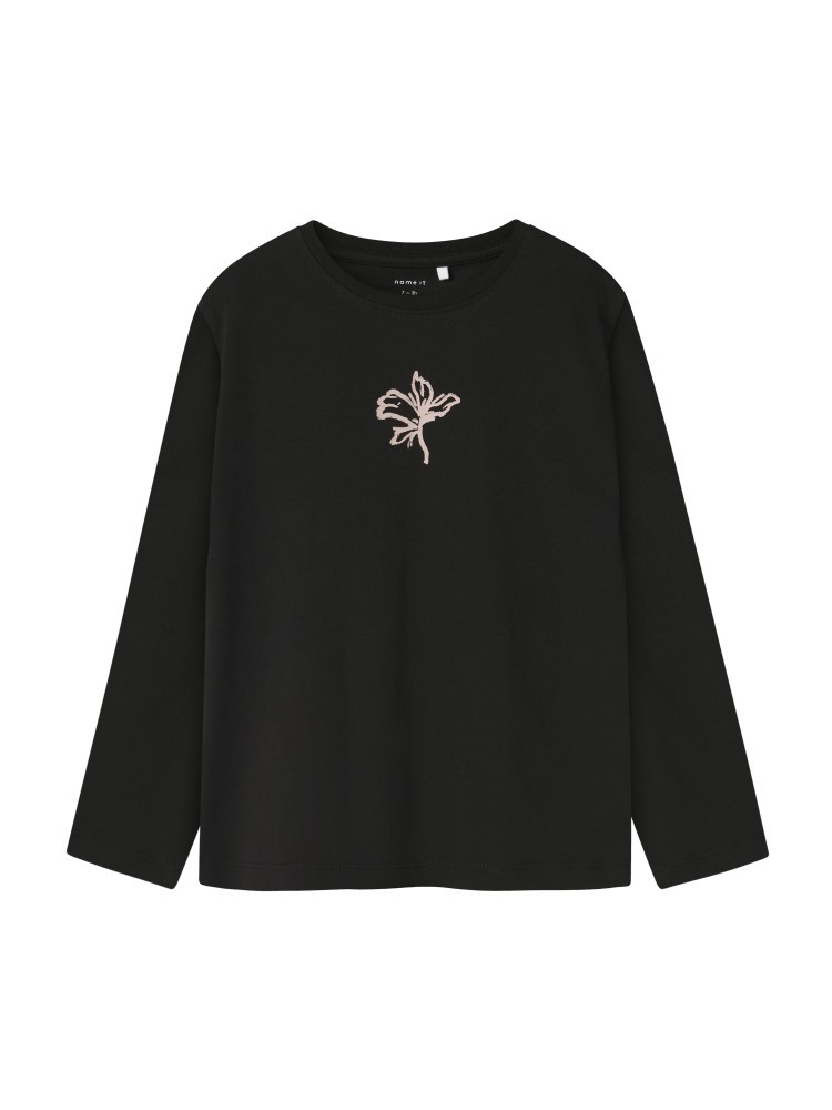 T-Shirt  Μακρυμάνικο Olga Μαύρο