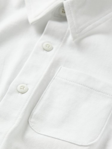 Ζέρσεϊ πουκάμισο Ronalo Λευκό