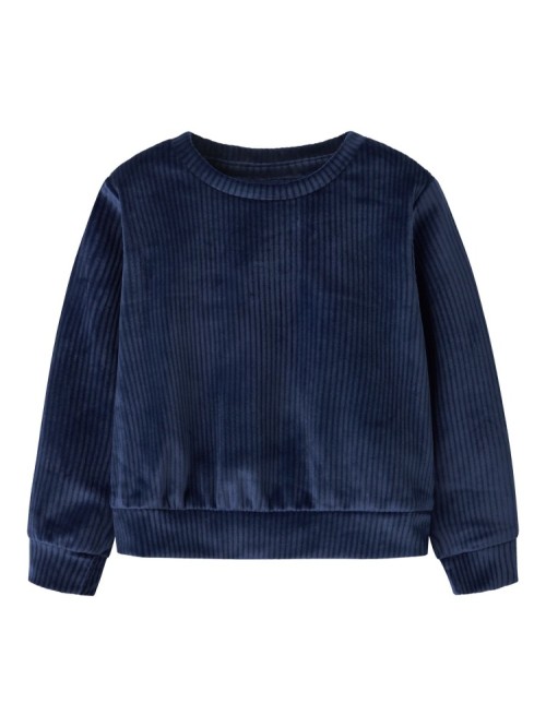 Βελούδινη Μπλούζα Veloa Μπλε