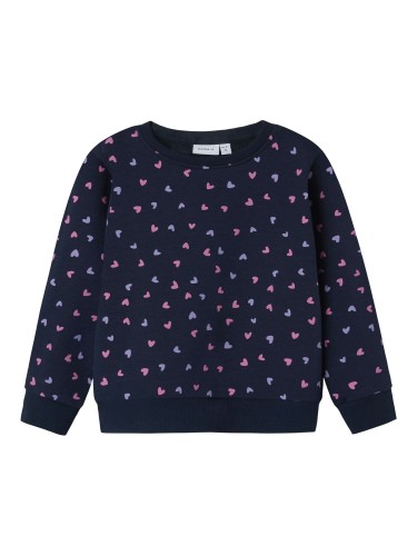 Φούτερ Μπλούζα Davina με Καρδιές